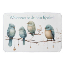 枝にお洒落鳥が咲き乱れる優雅さ