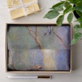 枝にとまった6羽の絵を描鳥 薄葉紙 (ギフト)