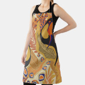 枝にトゥーカン、シームレスな熱帯パターン。 エプロン (インサイチュ)