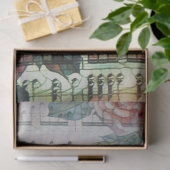 枝にロマンチックな鳥 薄葉紙 (ギフト)