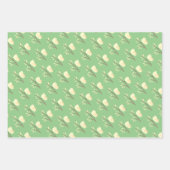 枝に可愛い鳥ラッピング紙シート ラッピングペーパーシート (正面3)