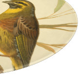 枝に止まる三羽の家畜 カッティングボード (角)