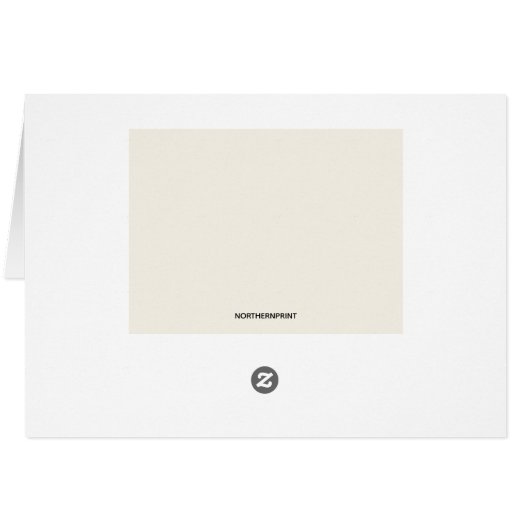 枝に編集可能な2つのワシのサンキューカード (裏面横)