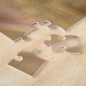 枝に美しい青い鳥を2羽 ジグソーパズル (側面)