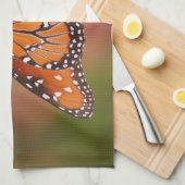 枝に蝶の女王 キッチンタオル (四つ折り)