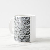 枝に雪が降る コーヒーマグカップ (正面左)