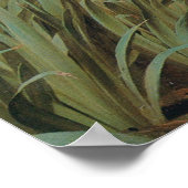 枝のつる下に ポスター (角)