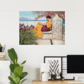 枝のつる下に ポスター (ホームオフィス)