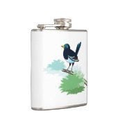 枝のカササギ フラスク (右)