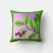 枝のラズベリー クッション (裏面)