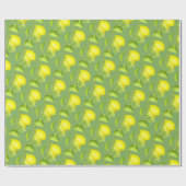 枝のレモン ラッピングペーパー (フラット)