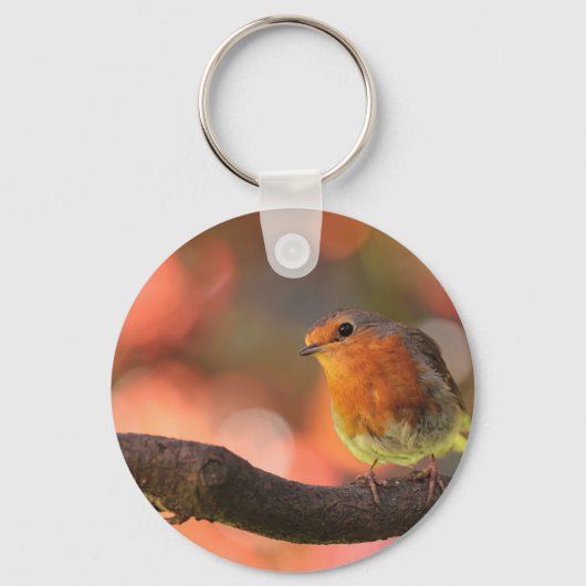 枝のロビン キーホルダー (正面)