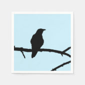 枝の上で鳴く スタンダードカクテルナプキン (正面)