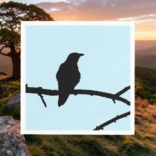 枝の上で鳴く スタンダードカクテルナプキン