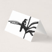 枝の上の鳥 (正面)