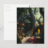 枝の中にある図書館 ポストカード (正面/裏面)