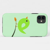 枝の緑の鳥 Case-Mate iPhoneケース (裏面(横))
