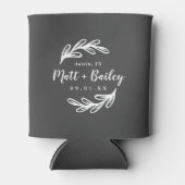 枝はっきりしたモノグラ結婚ム |木炭 缶クーラー (正面)