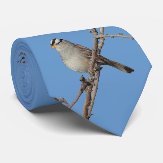 枝タイのすずめ ネクタイ (ロール)