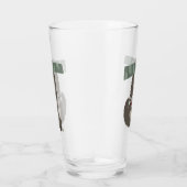 枝タンブラーからぶらさがる可愛い漫画 タンブラーグラス (右)