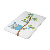 枝バス・マットのかわいいフクロウの男の子 バスマット (アングル)