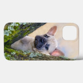 枝フランスのフォークでかわいい犬の子犬 Case-Mate iPhoneケース (裏面 (横))