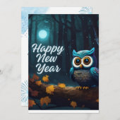 枝マンガに隠れたハッピーニューイヤー シーズンカード (正面/裏面)
