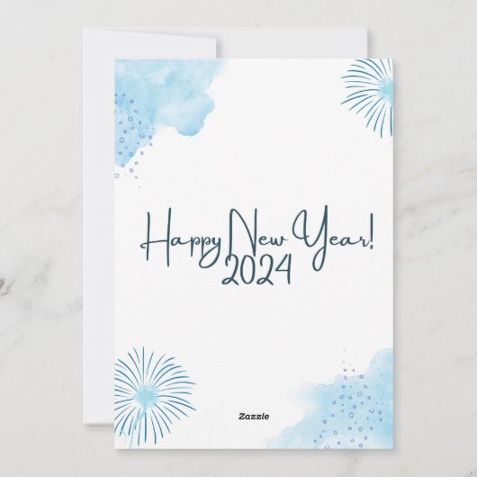 枝マンガに隠れたハッピーニューイヤー シーズンカード (裏面)