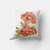 枝付きバラカスタム花 クッション (裏面)