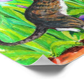 枝分かれするキッズウォールアートのデイジー ポスター (角)