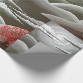 枝分かれする赤い木 ラッピングペーパー (角)