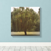 枝垂れ柳 キャンバスプリント (インサイチュ (ウッドフロア))