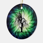 枝垂れ柳 セラミックオーナメント (左)