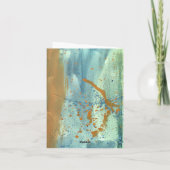 枝垂柳 サンキューカード (裏面)