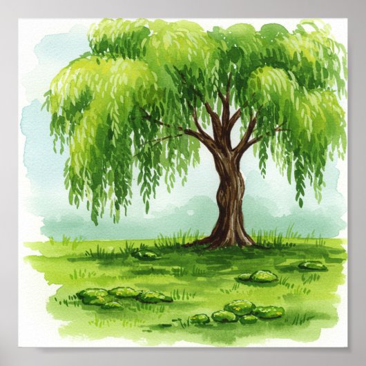 枝垂柳 ポスター (正面)