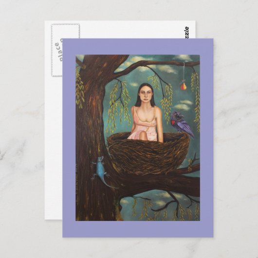 枝垂柳 ポストカード (正面/裏面)