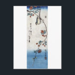 枝垂桜に鳥,広重鳥と除草さくらんぼ,広重,浮世絵 ポストカード<br><div class="desc">歌川広重歌川広重(うたがわひろしげ、1797年~1858年10月12日)日本のは、浮世絵師で、その伝統の中で最後の作家の一つ素晴らし。安藤広重、一友斎広重とも呼ばれる。欧米の藍色を中心とした青の美しいを持つ歌川広重の作品では評価が高いはっきりした。この鮮やかな青は藍色の色で、欧米の「ジャパンブルー」や「ベルメールブルー(ラピスラズリ)」と呼ばれている。広重ブルーは19世紀後半のフランスの印象派の画家たちや新しいの画家に大きな影響を与え、ジャポニスムのファッションを日に定着させた要因の一つとされる。</div>