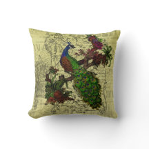 枝服装およびギフトのヴィンテージの孔雀