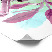 枝水色の自然ポスター ポスター (角)