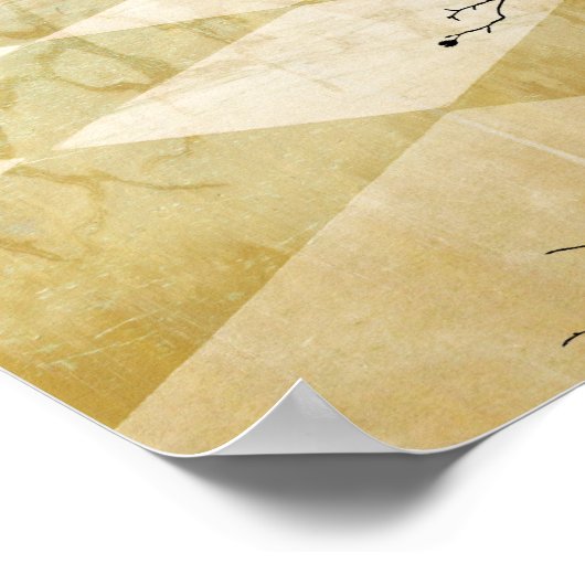 枝王室の冠 ポスター (角)