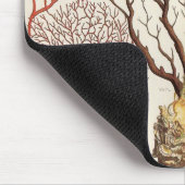 枝珊瑚の航海のなビーチの装飾のマウスパッド マウスパッド (コーナー)