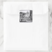 枝葉煙草違う工場 スクエアシール (バッグ)