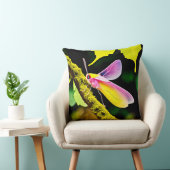 枝虫鮮やかデザイン クッション (椅子)