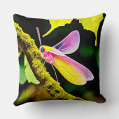 枝虫鮮やかデザイン クッション (裏面)