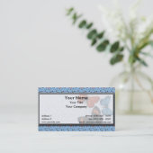 枝蝶Sm色の名刺 名刺 (スタンド正面)