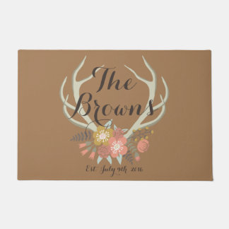 枝角のドア・マット ドアマット