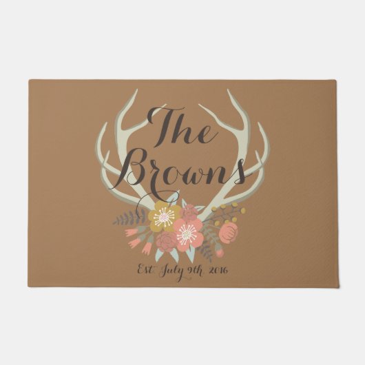 枝角のドア・マット ドアマット (正面)