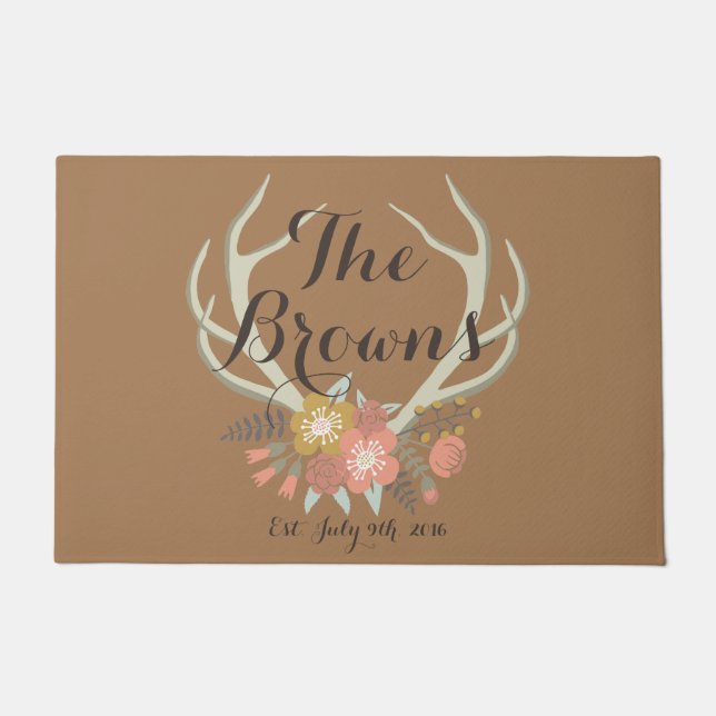 枝角のドア・マット ドアマット (正面)