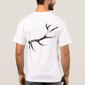 枝角のワイシャツ Tシャツ (裏面)