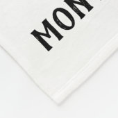 枝角の冒険の男の赤ちゃんのマイル標石毛布 フリースブランケット (角)